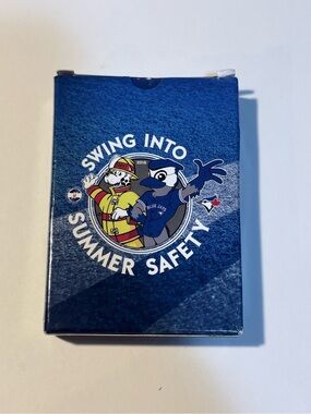 Blue Jays Swing Into Summer Safety Promotional Trading Card